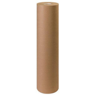 Rollo de papel Kraft marrón de 36" x 900', 40#